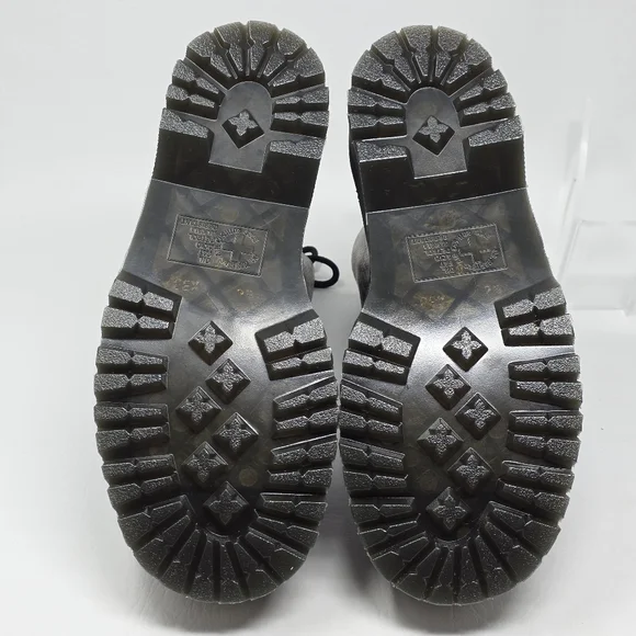 Dr. Martens Sinclair Boots Womens Size 8 Purple Snake Platform Zip Lace Up New - Picture 6 of 11